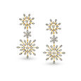 Flamboyant Diamond Adorned Gold Necklace Set 3