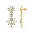 Flamboyant Diamond Adorned Gold Necklace Set 4