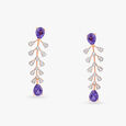 Exquisite Raindrop Diamond Necklace Set 4