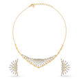 Divine Diamond Necklace Set 