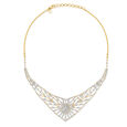 Stylish Diamond Necklace Set,,hi-res 2