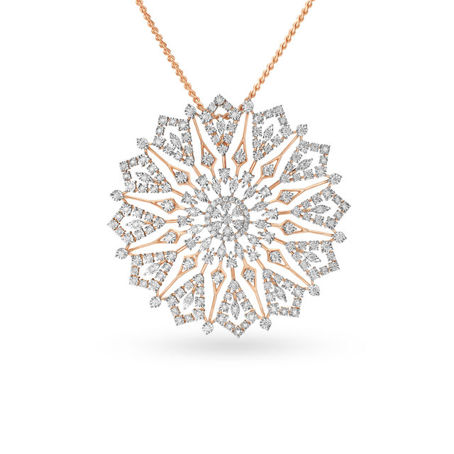 Stately Diamond Pendant 