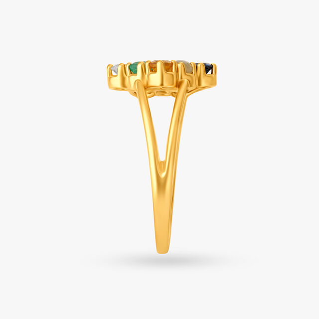 Opulent Navaratna Ring
