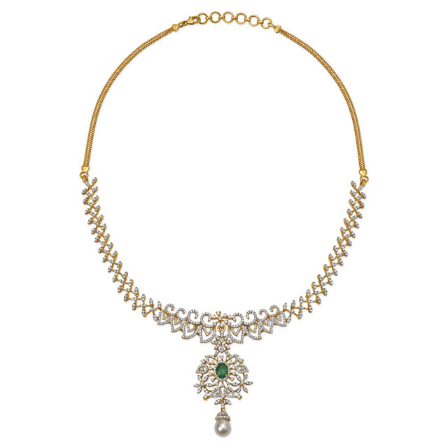 Queenly Diamond Necklace,,hi-res 3