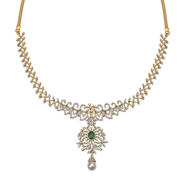 Queenly Diamond Necklace,,hi-res 4