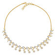 Vibrant Gold and Diamond Necklace,,hi-res 