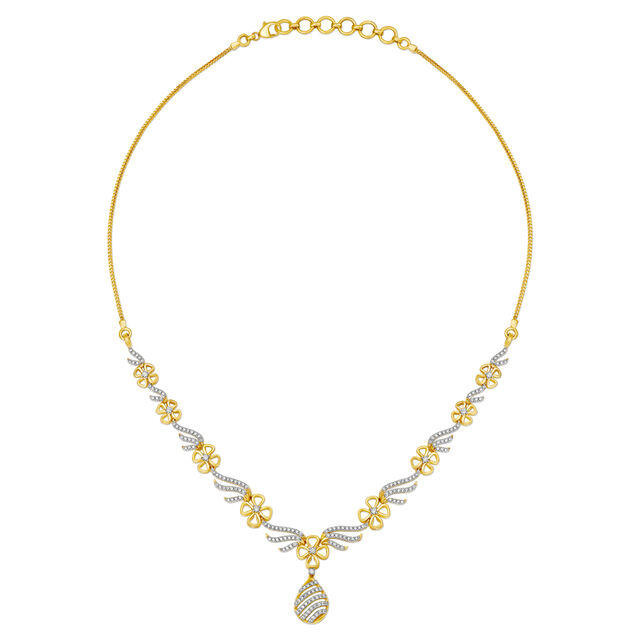 Graceful Diamond Necklace 