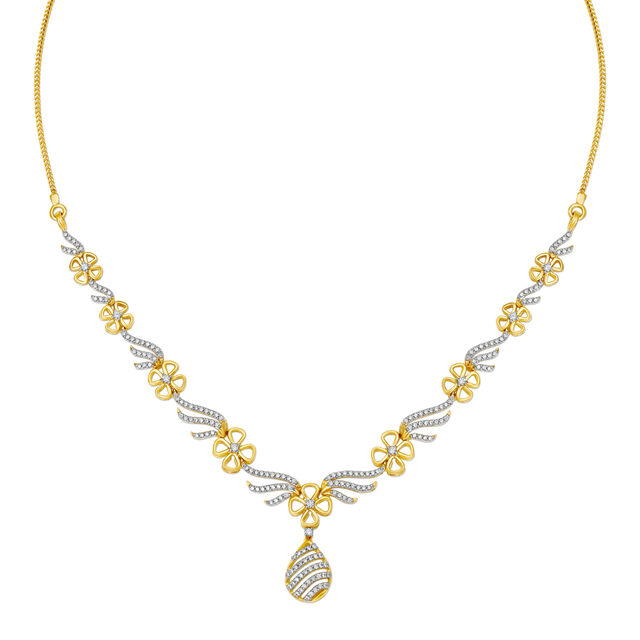 Graceful Diamond Necklace 2