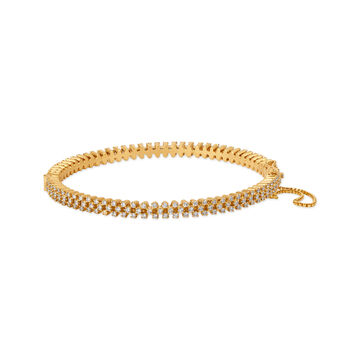 Sparkling Diamond Bangle