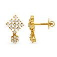 Mesmerizing 18 Karat Yellow Gold And Diamond Lattice Drops,,hi-res 2