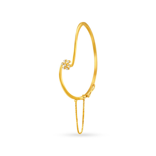 Alluring Diamond Bangle,,hi-res 3