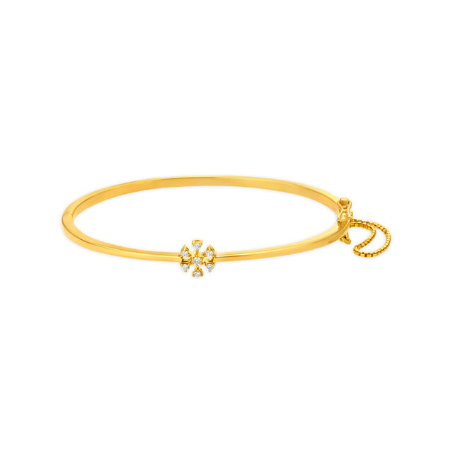 Charming Diamond Bangle,,hi-res 