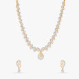 Golden Elegance Diamond Teardrop Set 