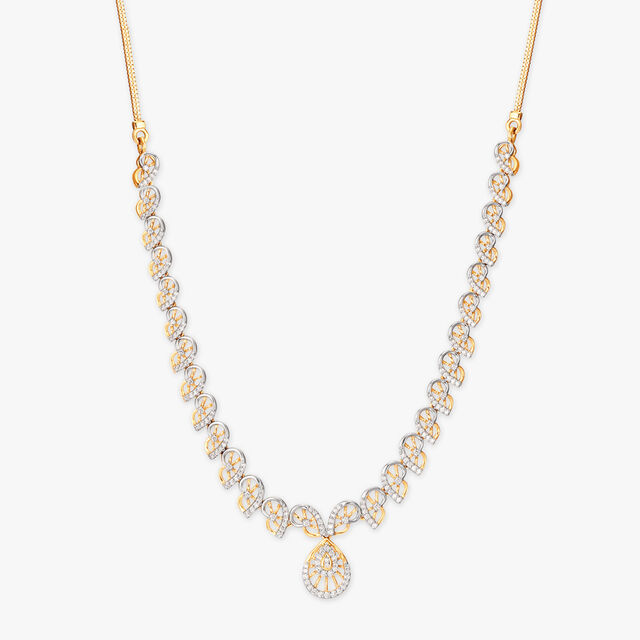 Golden Elegance Diamond Teardrop Set 2