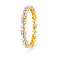 Dainty Butterfly Motif Diamond Bangle,,hi-res 2