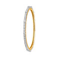 Stylish Single Line Diamond Bangle,,hi-res 2