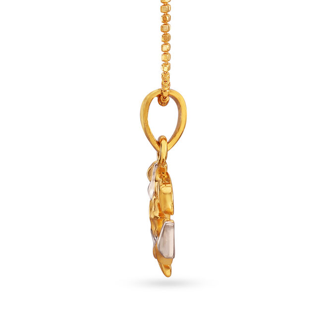 Definitive Textured Om Pendant 2