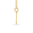 Edgy Letter Gold Pendant,,hi-res 2