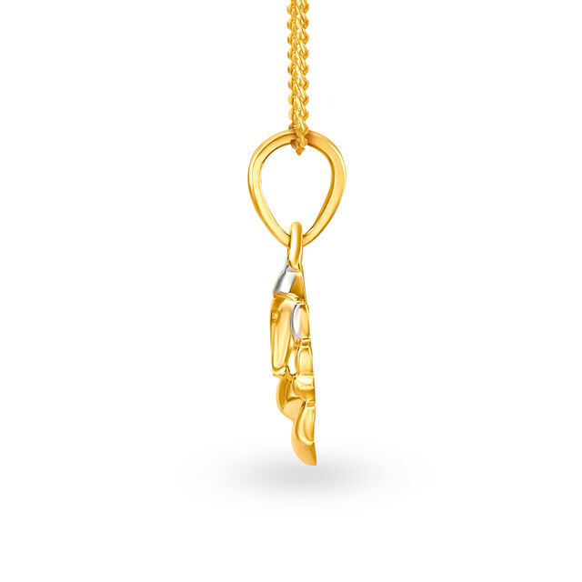 Sublime Lord Ganesha Two Toned Pendant,,hi-res 2