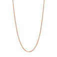 18KT Rose Gold Classy Dual Chain For Modish Perfection 