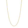 18KT Yellow Gold Hexagonal Gold Beaded Chain 