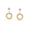 Eternal 18KT Yellow Gold Drop Earrings,,hi-res 2