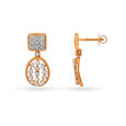 Embrace Elegance With 18KT Gold Drop Earrings,,hi-res 
