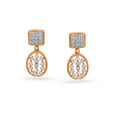 Embrace Elegance With 18KT Gold Drop Earrings,,hi-res 2
