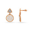 18KT Rose Gold Grace The Stage Drop Earrings,,hi-res 