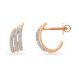 Rhythmic 18KT Rose Gold Earrings,,hi-res 