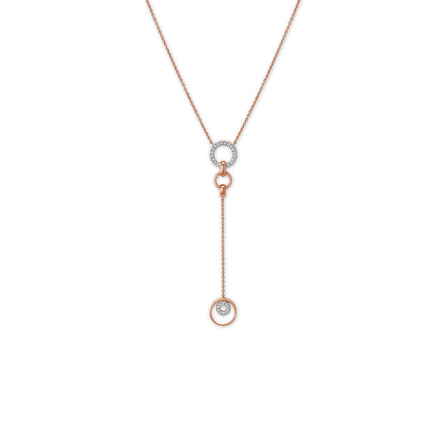 Proclaim Your Love In 18KT Gold & Diamond Studded Necklace,,hi-res 2