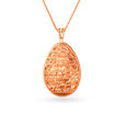Love Story In 18kt Rose Gold Pendant 