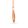 Love Story In 18kt Rose Gold Pendant 2