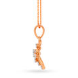 18KT Gold & Diamond Studded Pendant - A Drop Of Love,,hi-res 2