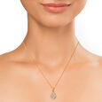 18KT Gold & Diamond Studded Pendant - A Drop Of Love,,hi-res 3