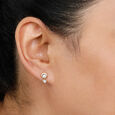 Mamma Mia 18KT Yellow Gold Bubble it Up! Stud Earrings 4
