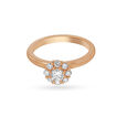 Gleaming Rose Gold Finger Ring,,hi-res 2