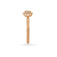 Gleaming Rose Gold Finger Ring,,hi-res 3