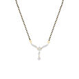 Stylish Diamond Mangalsutra,,hi-res 