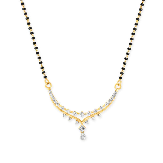 Graceful Diamond Mangalsutra