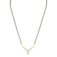 Contemporary Vines Diamond Mangalsutra,,hi-res 2