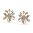 Dainty Diamond Stud Earrings 