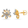Dainty Diamond Stud Earrings 2