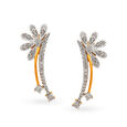 Quintessential Floral Diamond Stud Earrings,,hi-res 