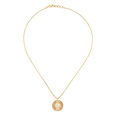 Tanishq Gold Pendant with Chain 