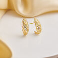 Tanishq Gold Earrings,,hi-res 