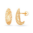 Mystic Gold Hoop Earrings 4