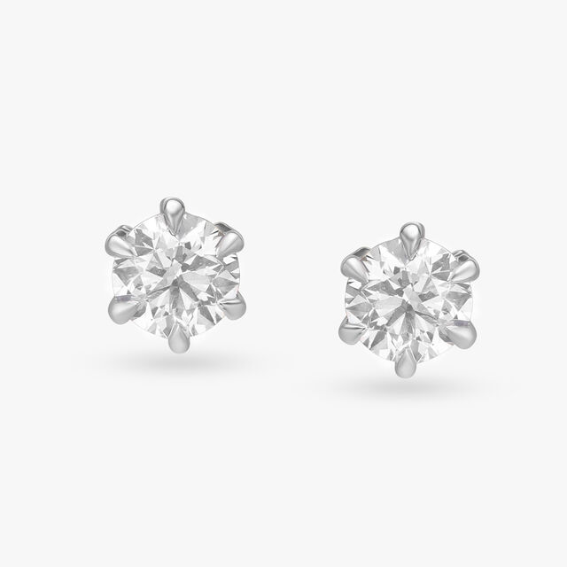 Empyreal Resplendence Solitaire Earrings