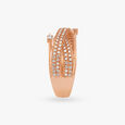 Elegant Crossover Diamond Ring 4