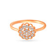 Floral Diamond Finger Ring 2
